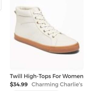 High Top Canvas Shoes